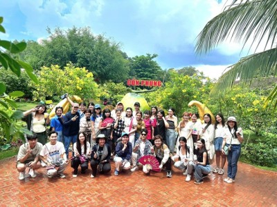 Sinh viên khoa Du lịch vhs tham gia chương trình giao lưu quốc tế cùng sinh viên Trường đại học Silpakorn - Thái Lan